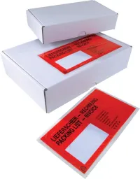 autoadeziv hârtie însoțitoare cutie de livrare buzunar DIN C6