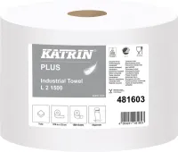 Hârtie de curățare albă 2 straturi 22x38cm 1500 coli KATRIN
