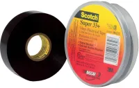 Banda izolatoare din PVC 3M ™ Scotch®-Super 33+, 19mm x 20m, negru, 3M