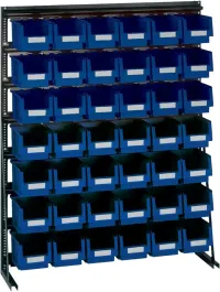 Raft Vario V10D cu 42 cutii PLK, albastru