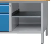 Raft galvanizat pentru format cutie banc de lucru