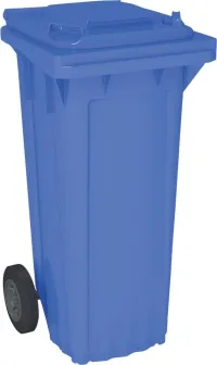 Coș mare de gunoi WAVE 80 l plastic albastru