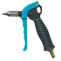 Pistol de suflare din plastic multiplu, dop NW7, 2 duze de amortizare a zgomotului și de siguranță EWO