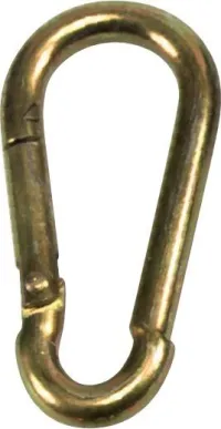 Cârlig pentru pompieri galben-Zn 40x 4mm