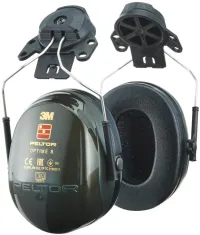 Căști de protecție auditivă, Optime™ 2 H520P3E, montare pe casca de protecție, Peltor ™, 3M™