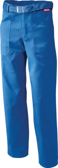Pantaloni, 100% bumbac, 290 g/m², marimea 58, albastru porumb