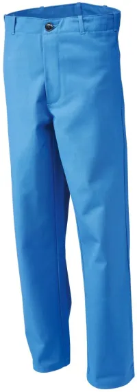 Pantaloni de sudura, marimea 56, 360 g/mp, albastru regal