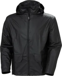 Jachetă de ploaie Voss, dimensiune PU stretch. 2XL, negru