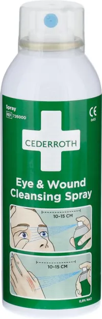 Spray de curățare pentru ochi și răni