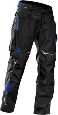 Pantaloni PULSSCHLAG high Gr. 60, negru/cbl.albastru