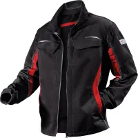 Jachetă PULSSCHLAG, Gr. 56, negru/roșu mediu