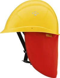 Helm INAP Profiler plus6/UV,UV-Nackenschutz,gelb