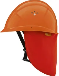 Helm INAP Profiler plus6/UV,UV-Nackenschutz,orange