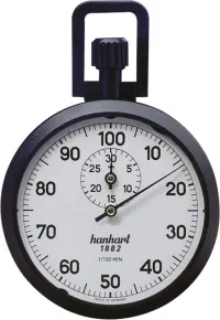 Cronometru de precizie, 1/10 secunde, min 15 minute, HANHART