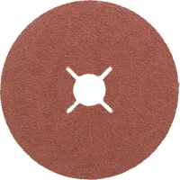 Disc abrasive pentru otel, 115mm, gran. 16, corindon, suport textil, FORUM