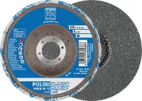 Disc slefuire ptr inox, 125mm, moale, fibra textila cu liant de rasina, horse
