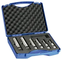Set adaptoare fixare pentru discuri debitare, 20-63mm, 6 buc, DIN1835B, TSCHORN