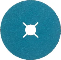 Disc abraziv de polizat pentru oteluri inalt aliate, inox, 125mm, gran.36, VSM