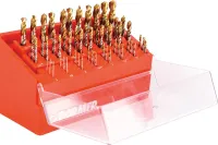 Set burghie elicoidale 3-13mm in A002 in cutie 118G tip N 4xD 43 buc. Burghiu cu vârf de tablă