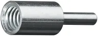 Adapter cu filet pentru perie tevi prindere M6, coada 6mm, lungime 50mm, Lessmann