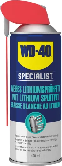 Unsoare spray cu litiu Specialist cutie aerosol 400ml alb WD 40