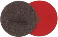 Disc abraziv din fibra textil, cu scai, 115mm, gran. 100, FORUM
