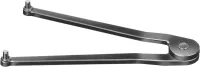 Cheie reglabila pentru polizor unghiular, pin nituit, 7 - 40 mm, lungime 115 mm, pin ø 1,5 mm, lungime pin 2 mm, AMF
