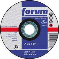 Disc de polisare pentru otel, 115x6mm, curbat, forum