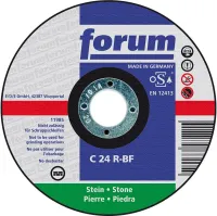 Disc de debit pentru piatra 115x2.5mm, curbat, forum