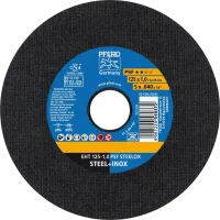 Disc de debitare pentru otel si inox, 115x1,6mm, drept, PFERD