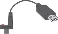 Cablu de date ptr interfata USB, 2m, inclusiv soft, pret ser