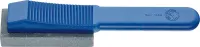 Piatra rectificare cu maner albastru din plastic, granulatie 220, MULLER