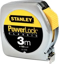 Ruleta de buzunar Powerlock banda otel 3mx12,7mm STANLEY