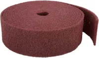 Rola fibra textila abraziva, granulatie 120, 115mm x 10m, grosier, rosu, FORUM