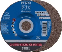 Schleifscheibe CC-Grind STRONG-STEEL 125mm PFERD