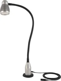 Lampa de lucru LED Flexi, lumina estompabila, 450lm, 4.5W, unghi 120°, IP65, BAUER BOCKER