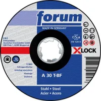 Police disc X-LOCK pentru otel, 125x6mm, curbat, forum