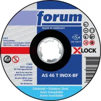 Disc debitat X-LOCK pentru otel si inox, 125x1,6mm, drept, Forum